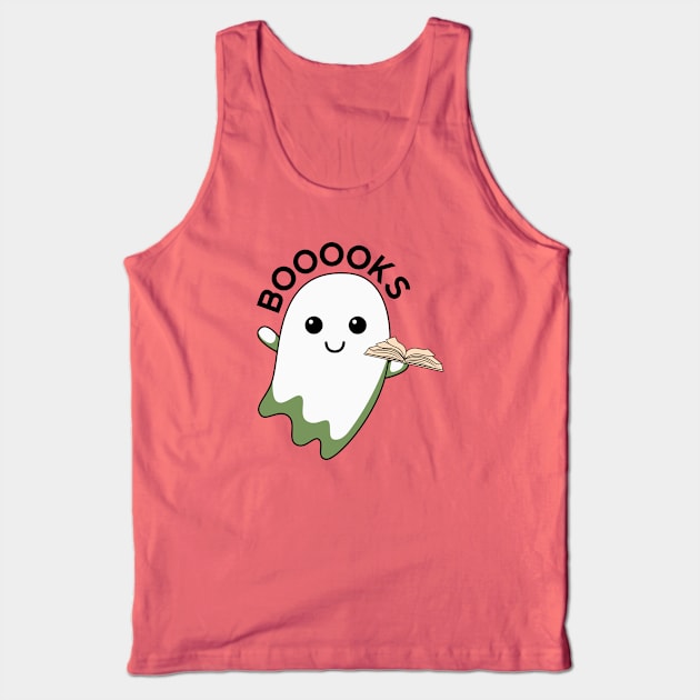 Ghost Books Tank Top by oneduystore